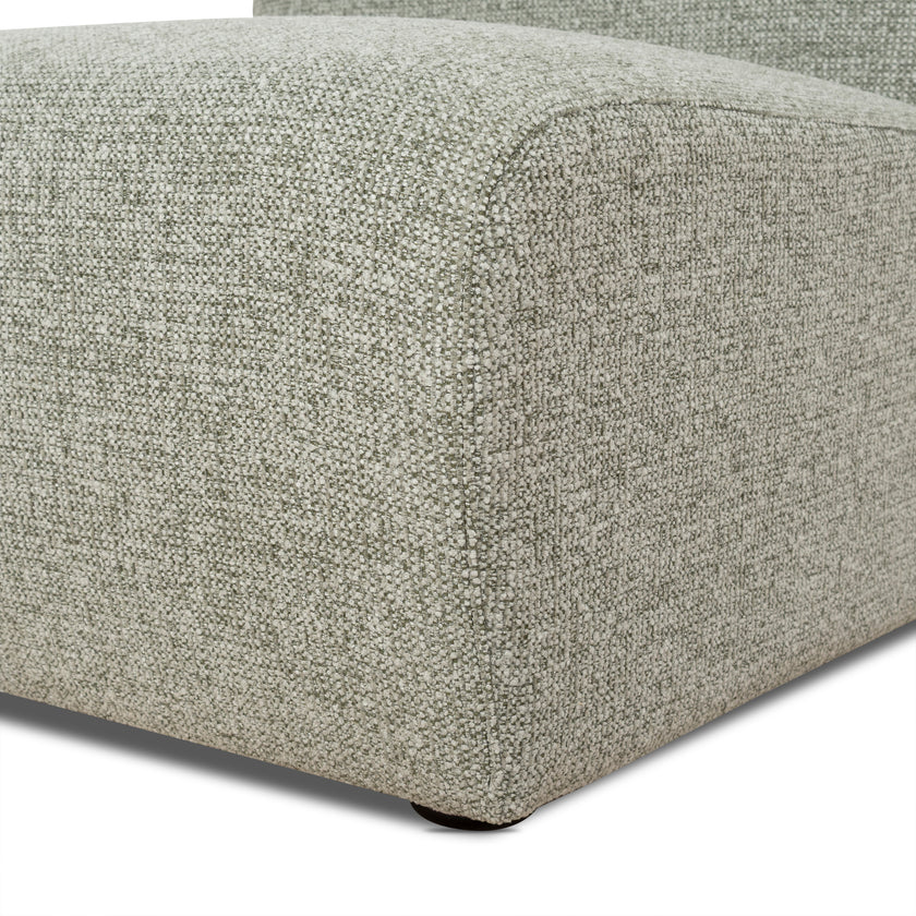 CLC10364-OLS Additional Armless for 4 Seater Sofa - Coral Light Green