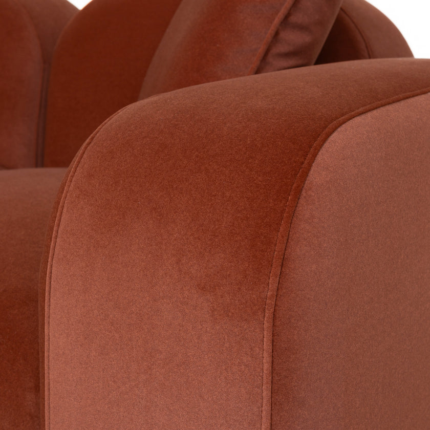 CLC10369-OLS 2 Seater Sofa - Umber Orange