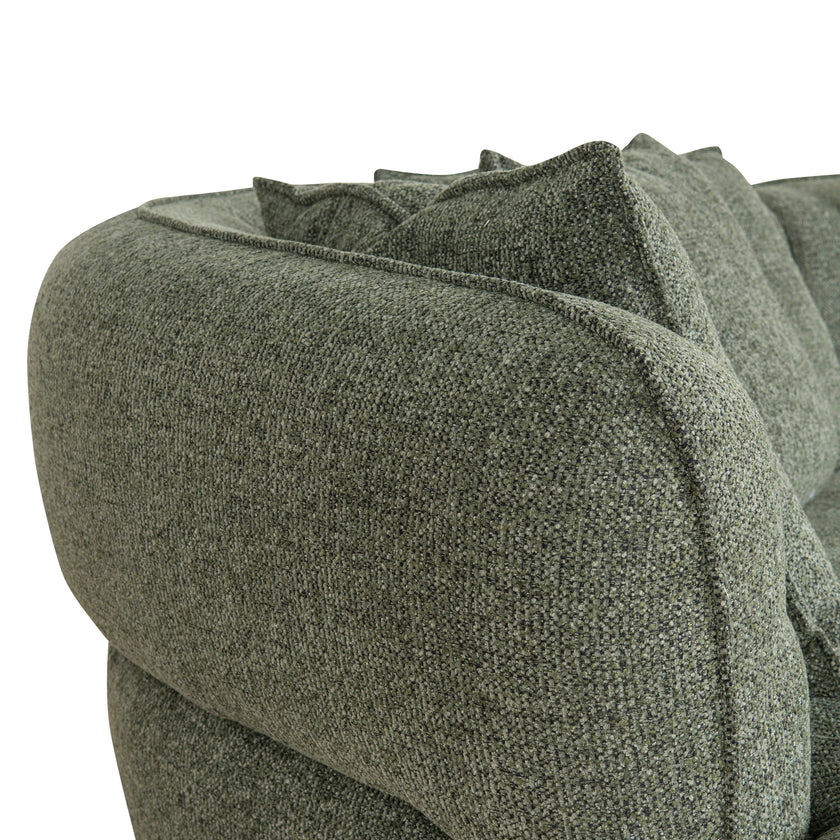 CLC10374-KJ Left Chaise Sofa - Coral Dark Green