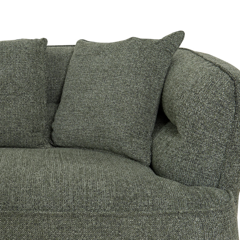 CLC10374-KJ Left Chaise Sofa - Coral Dark Green