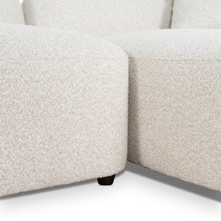 CLC10385-AE 3 Seater Right Chaise Sofa - Oatmeal Beige