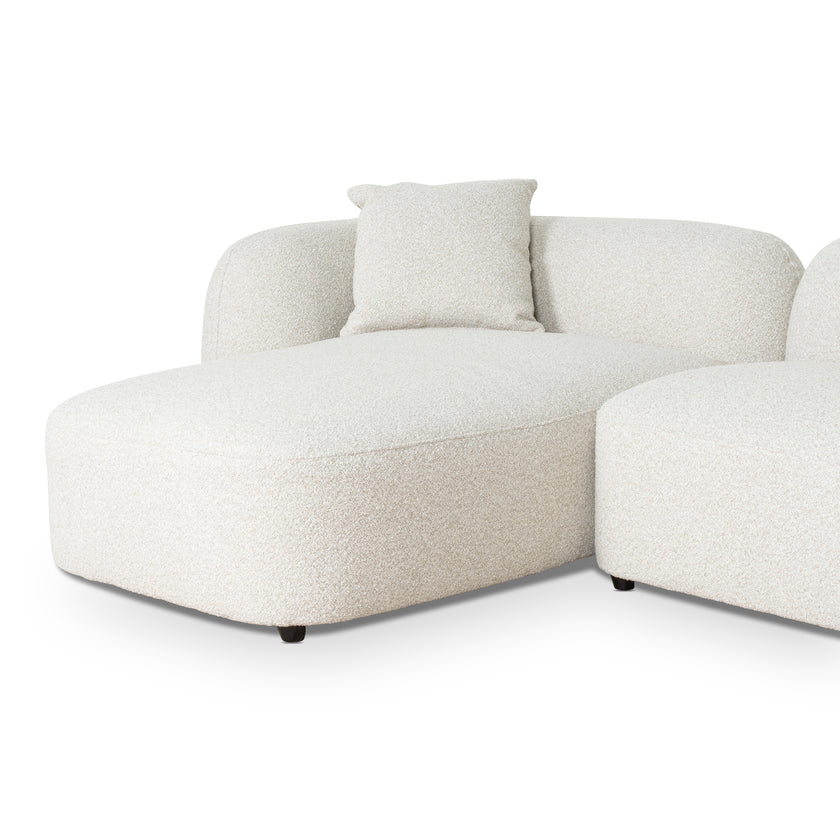 CLC10386-AE 3 Seater Left Chaise Sofa - Oatmeal Beige