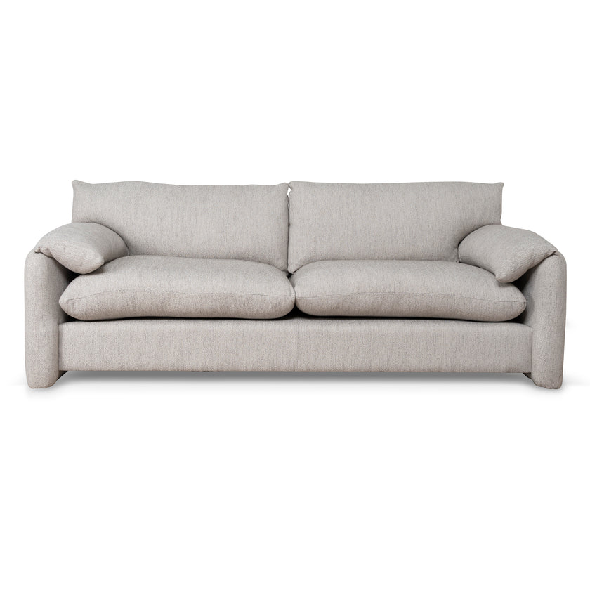 CLC10443-CA 3 Seater Fabric Sofa - Light Grey