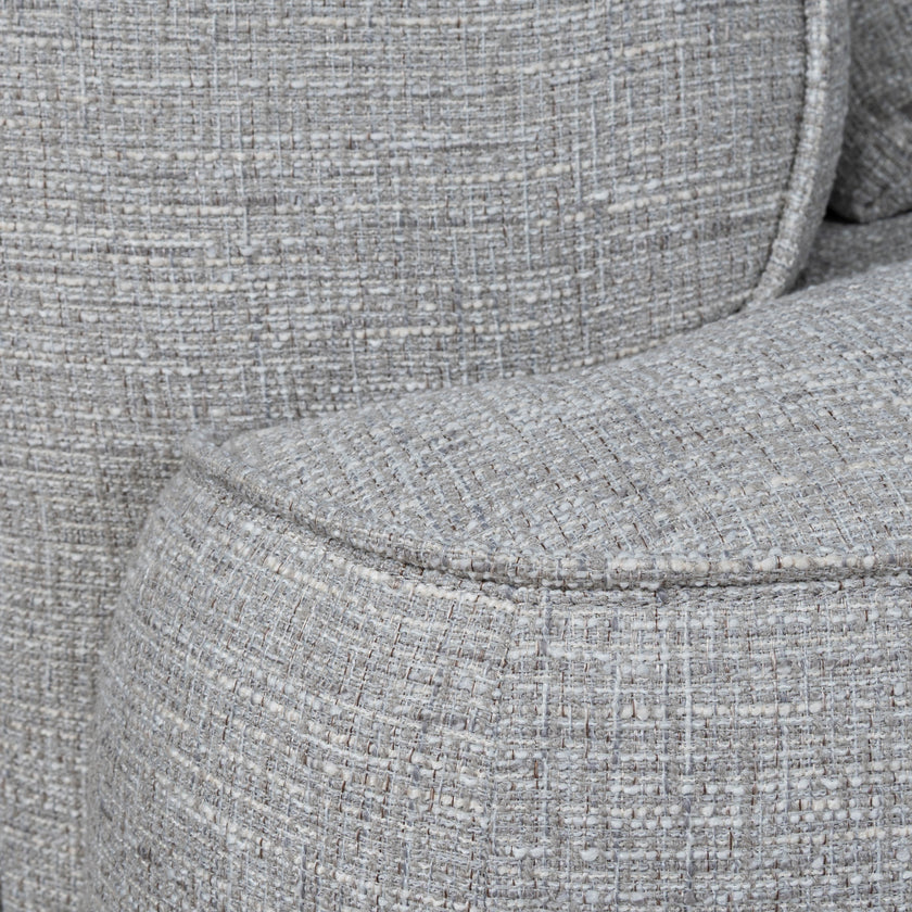 CLC10445-KJ Right Chaise Sofa - Chrome Grey