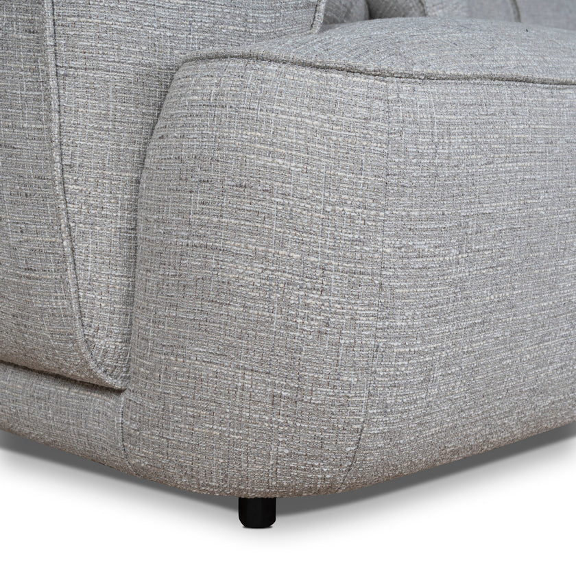 CLC10445-KJ Right Chaise Sofa - Chrome Grey