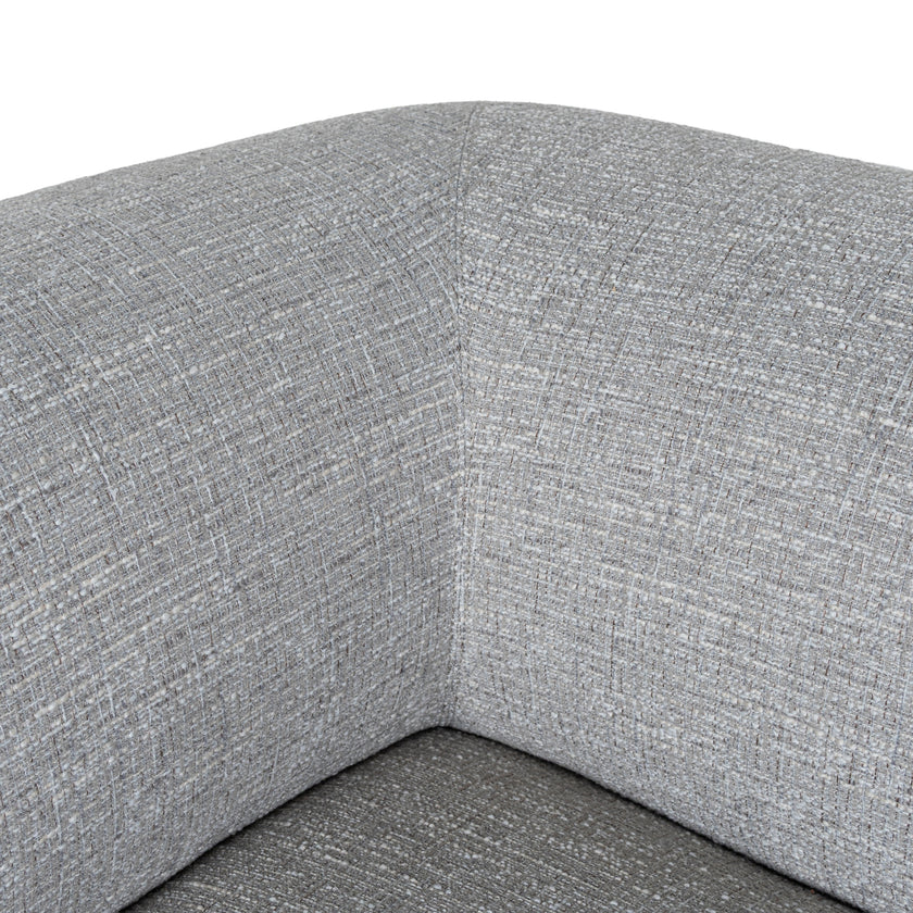 CLC10445-KJ Right Chaise Sofa - Chrome Grey