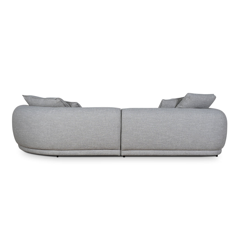 CLC10445-KJ Right Chaise Sofa - Chrome Grey