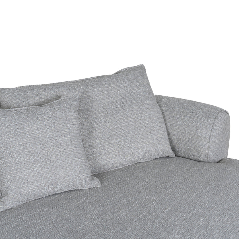 CLC10445-KJ Right Chaise Sofa - Chrome Grey