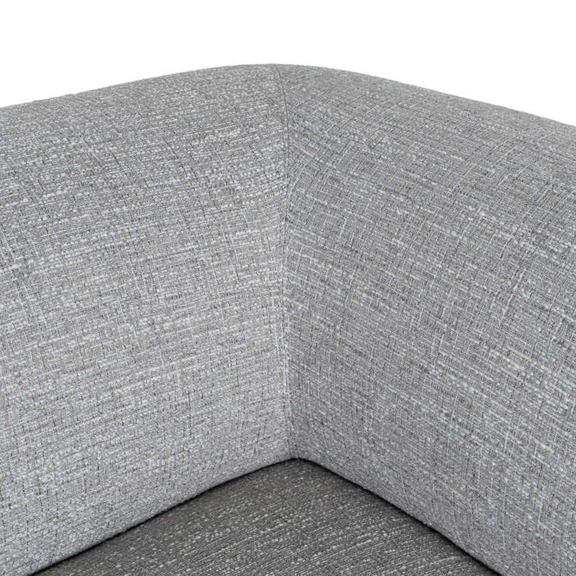 CLC10446-KJ Left Chaise Sofa - Chrome Grey