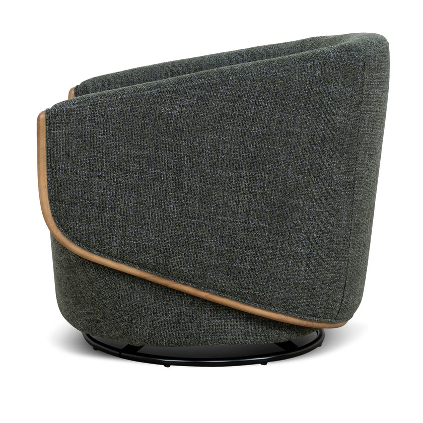 CLC10483-KSO Swivel Armchair - Moss Green