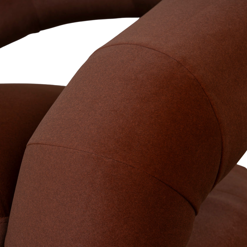 CLC10868-FS Swivel Armchair - Red Bronze