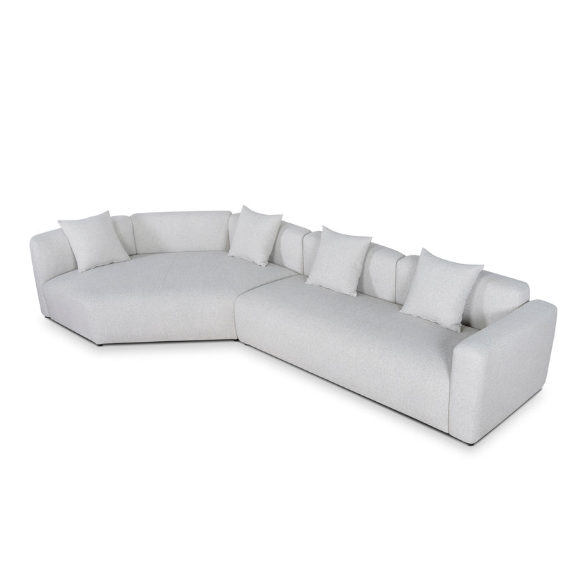 CLC10870-FS Right Arm Corner Sofa - Textured Beige