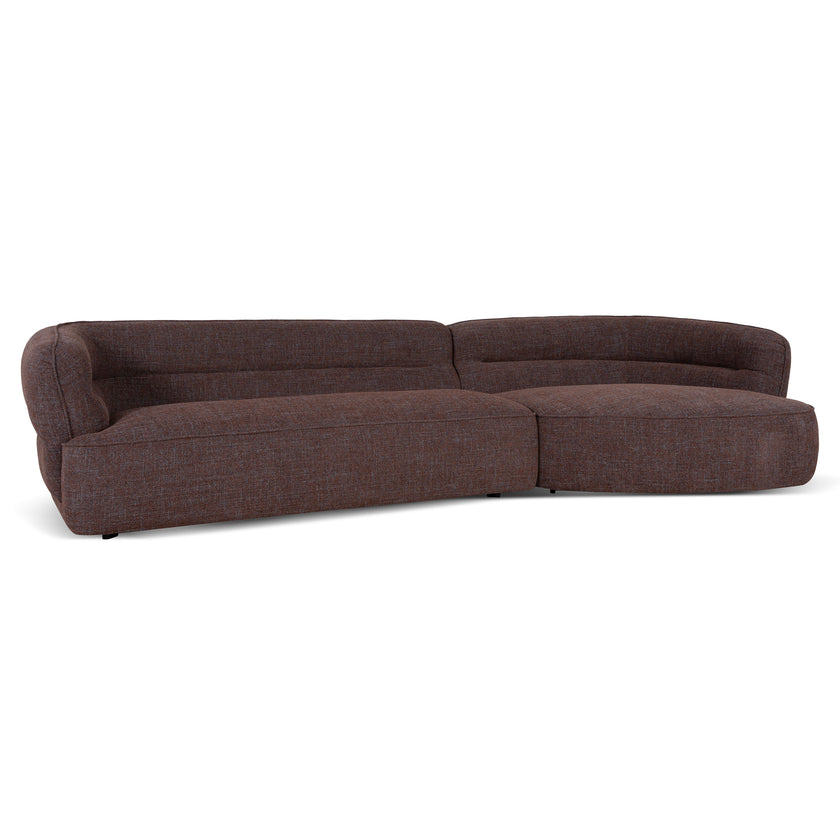 CLC10876-KJ Right Chaise Sofa - Moss Brown