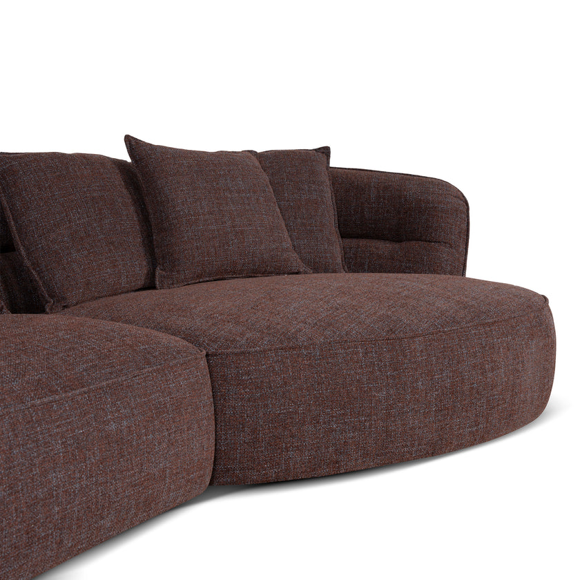 CLC10876-KJ Right Chaise Sofa - Moss Brown