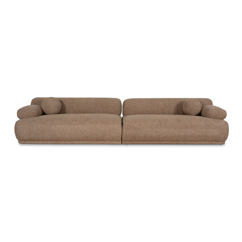 CLC10879-KJ 4 Seater Sofa - Almond Brown