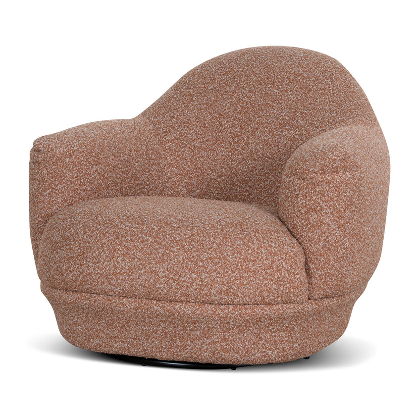 CLC10884-KJ Swivel Armchair - Terracotta Brown