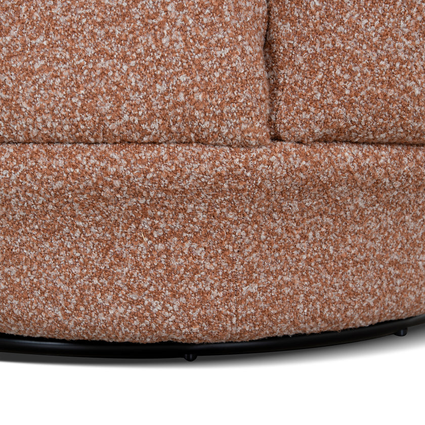 CLC10884-KJ Swivel Armchair - Terracotta Brown