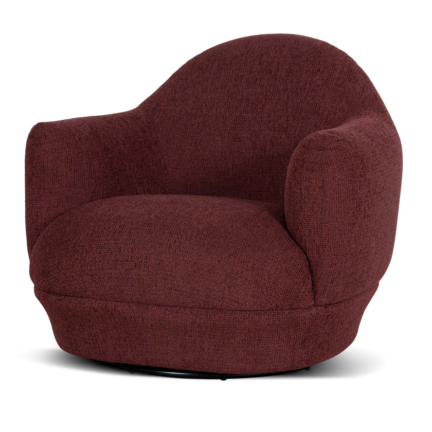 CLC10885-KJ Swivel Armchair - Rustic Red