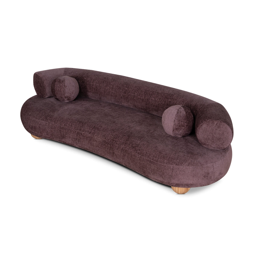 CLC10922-CA 3 Seater Sofa - Plum