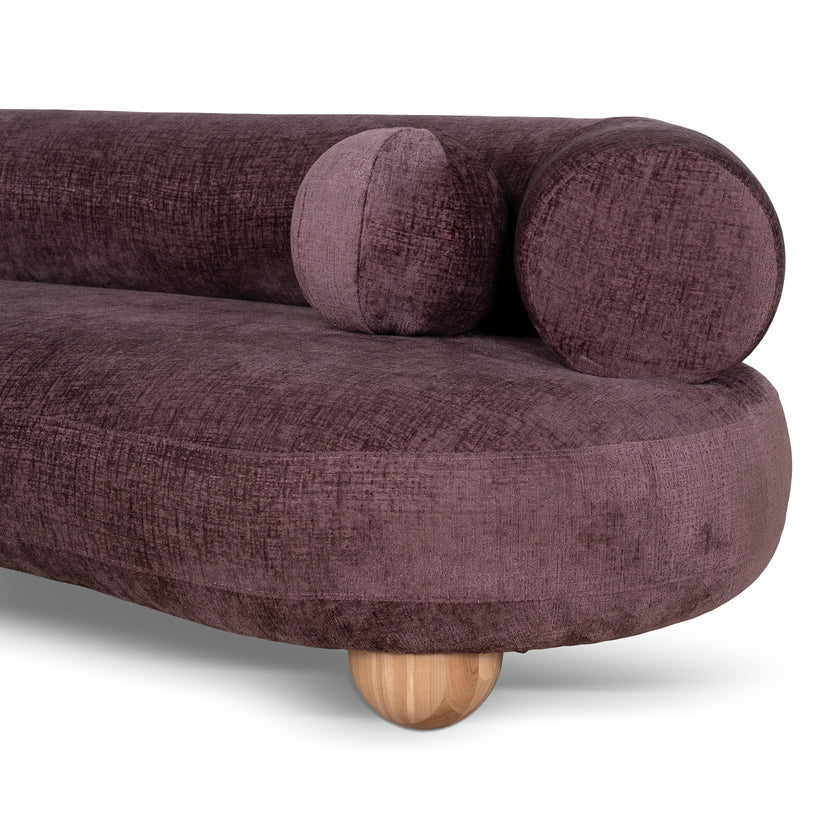 CLC10922-CA 3 Seater Sofa - Plum