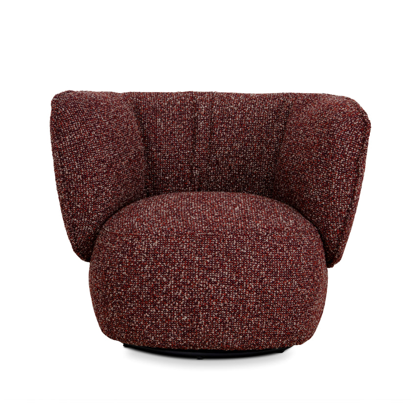 CLC12130-CI Swivel Armchair - Autumn Red