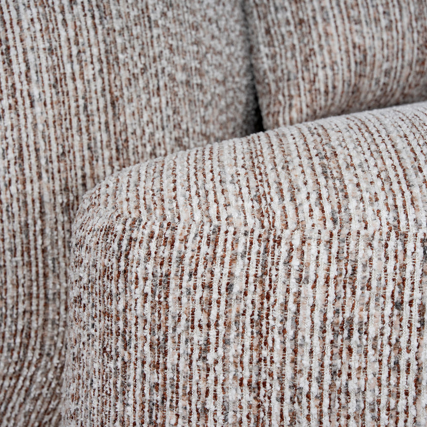CLC12401-AE 4 Seater Right Chaise Sofa - Plush Spec Brown
