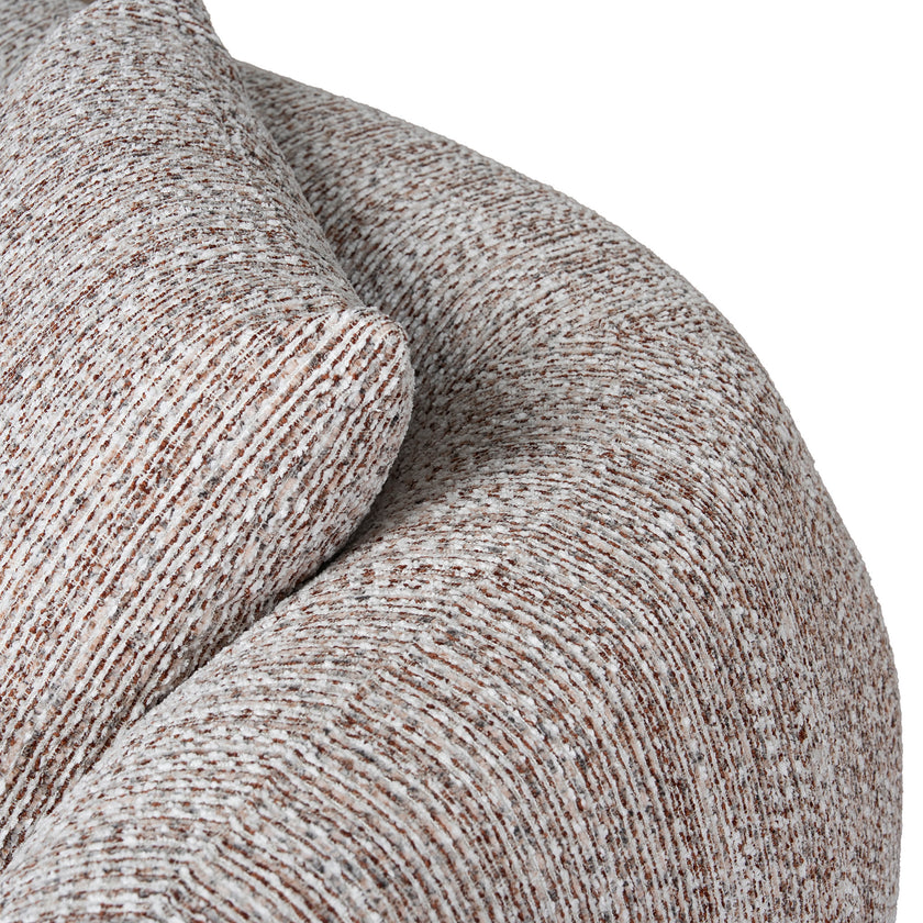 CLC12403-AE 4 Seater Left Chaise Sofa - Plush Spec Brown