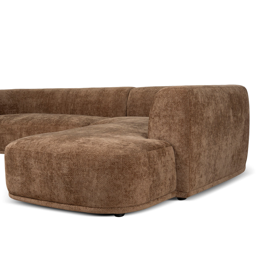 CLC12406-AE 4 Seater Right Chaise Sofa - Lila Nutmeg