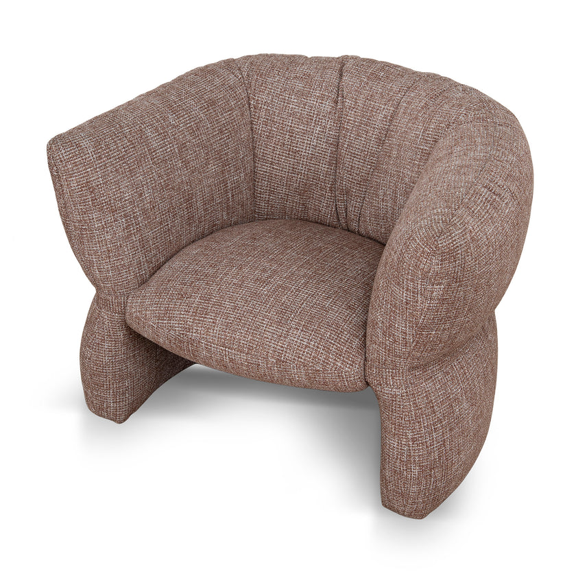 CLC12439-CI Black Armchair - Santiago Copper