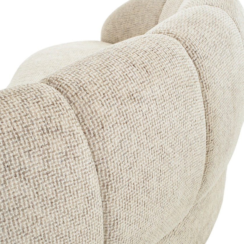 CLC12547-IG 3 Seater Sofa - Honeycomb White
