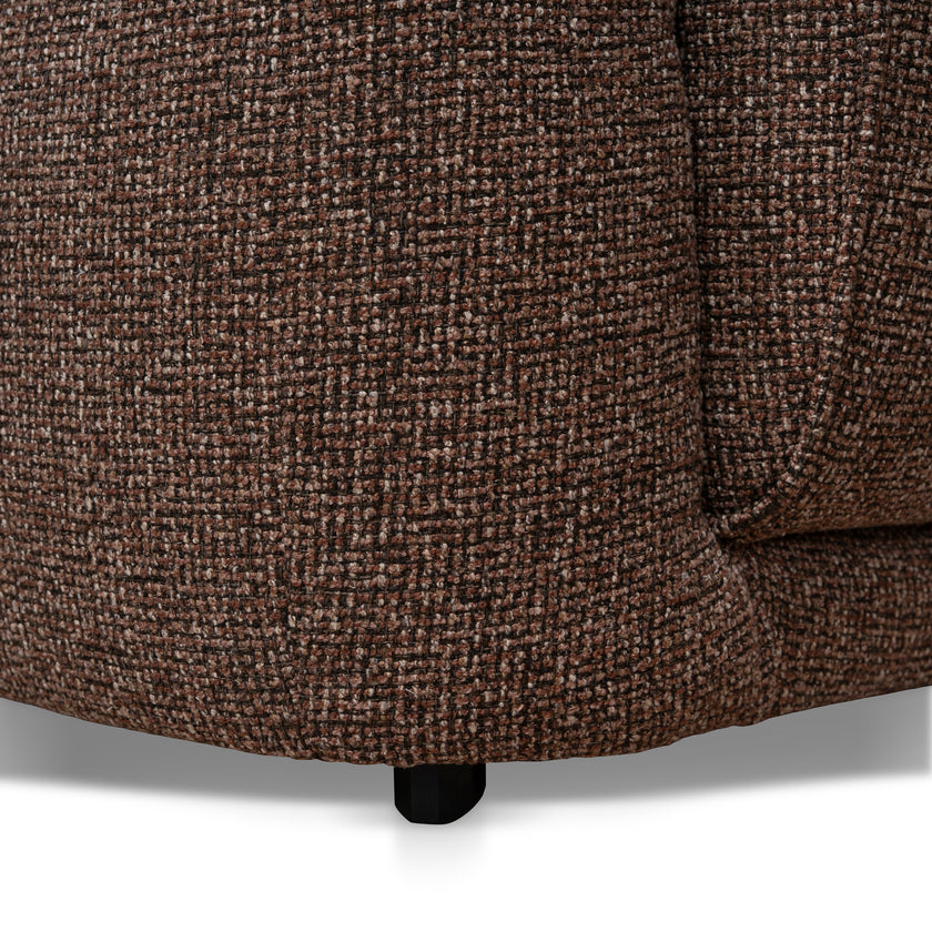 CLC12658-KJ Left Chaise Sofa - Verona Cinnamon Weave