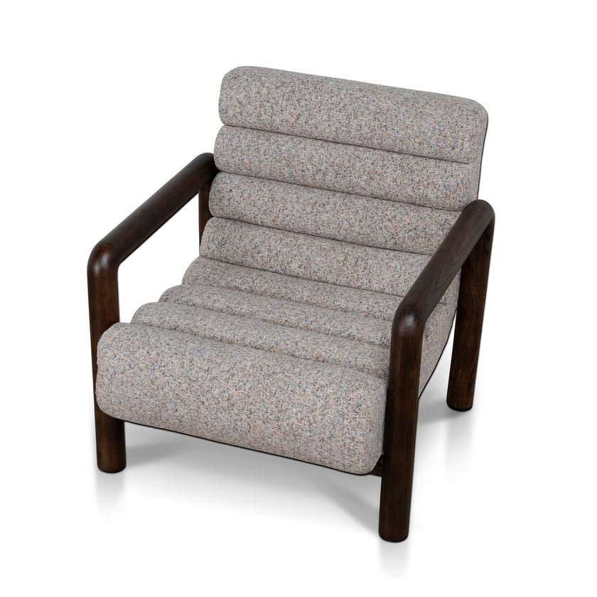 CLC12694-OLS Fabric Lounge Chair - Multi Tone Neutral