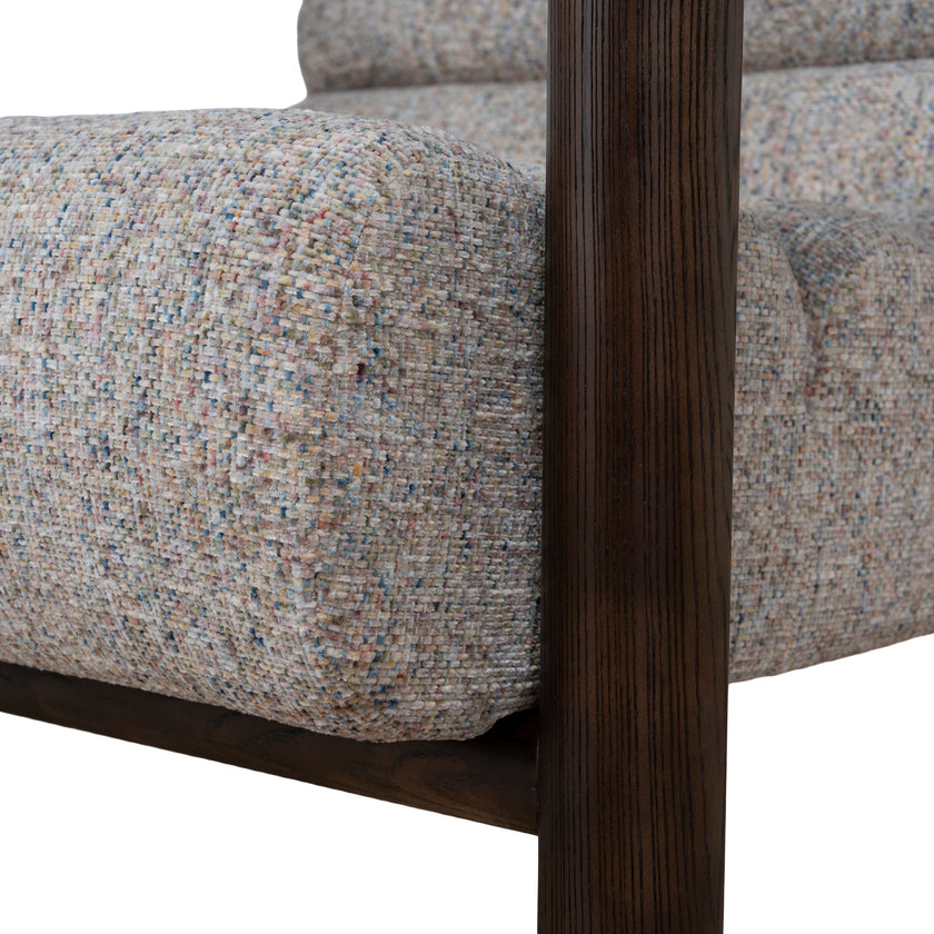 CLC12694-OLS Fabric Lounge Chair - Multi Tone Neutral