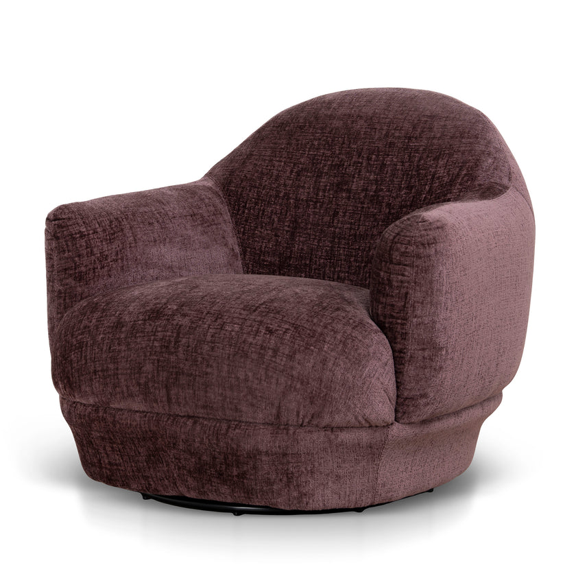 CLC12739-KJ Swivel Armchair - Plum