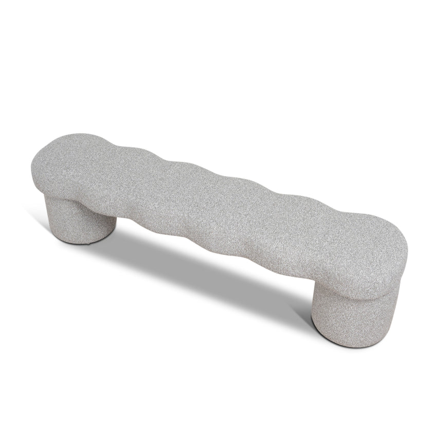 CLC12759-FH Ottoman Bench - Clay Grey