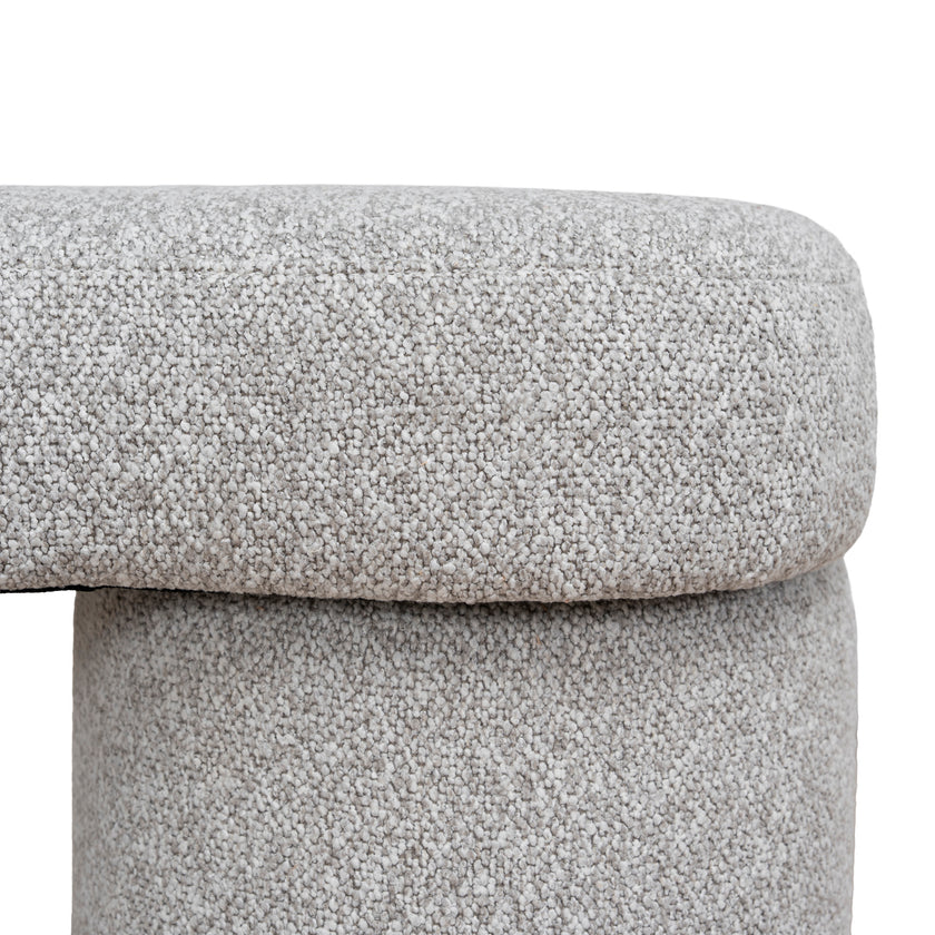 CLC12759-FH Ottoman Bench - Clay Grey