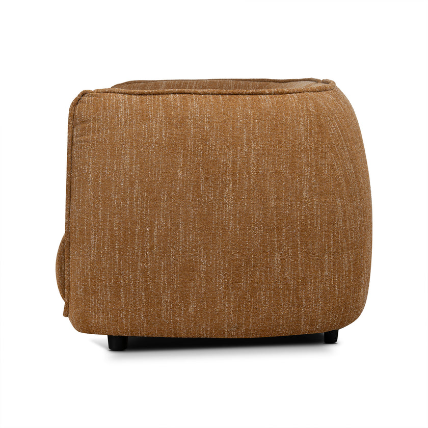 CLC12802-KSO 2 Seater Fabric Sofa - Ginger Brown