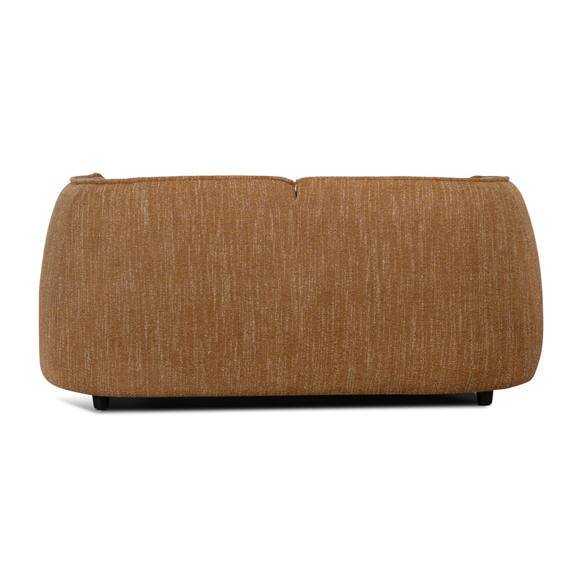 CLC12802-KSO 2 Seater Fabric Sofa - Ginger Brown