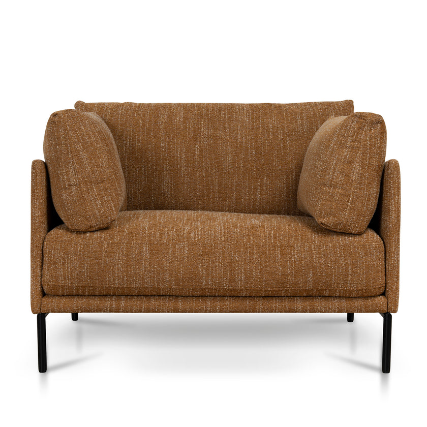 CLC12804-KSO Fabric Armchair - Ginger Brown