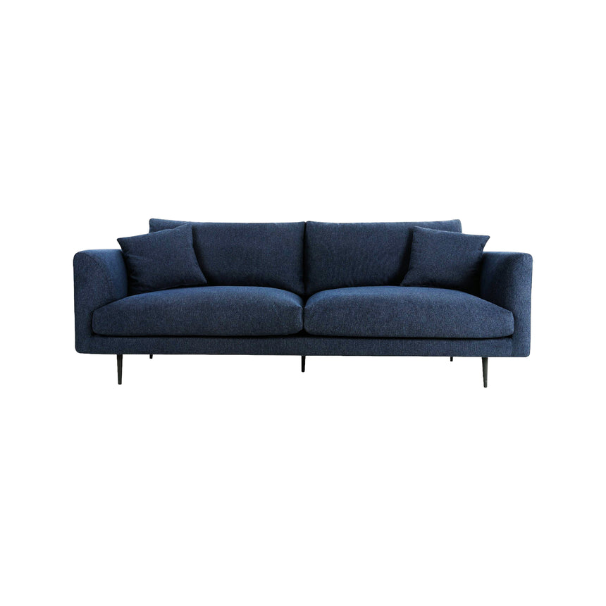 CLC6412 3 Seater Fabric Sofa - Blush