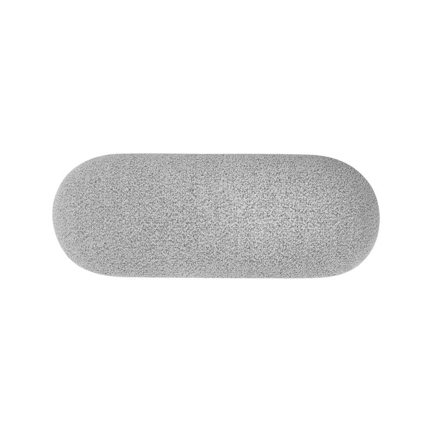 CLC8424-YY 1.2m Long Ottoman Bench - Pepper Boucle