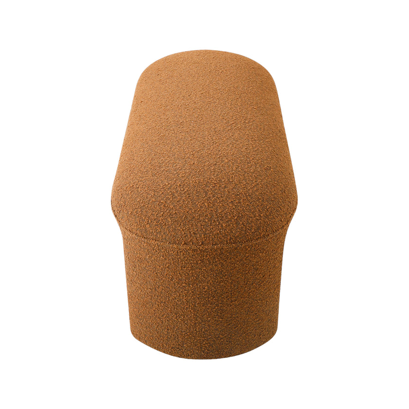 CLC8426-YY 1.2m Long Ottoman Bench - Brown Boucle