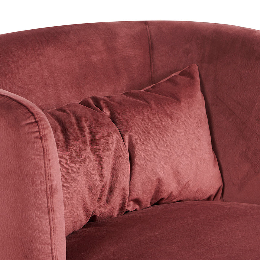 CLC8513-FS Fabric Armchair - Elegant Plum