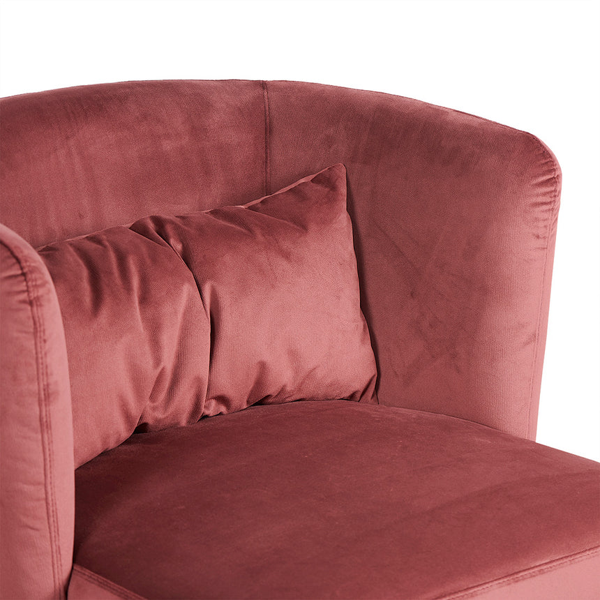 CLC8513-FS Fabric Armchair - Elegant Plum