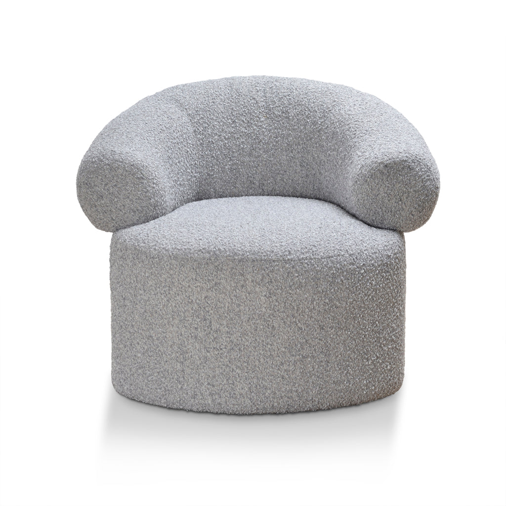 CLC8921-CA Armchair - Light Grey Boucle | Calibre Furniture