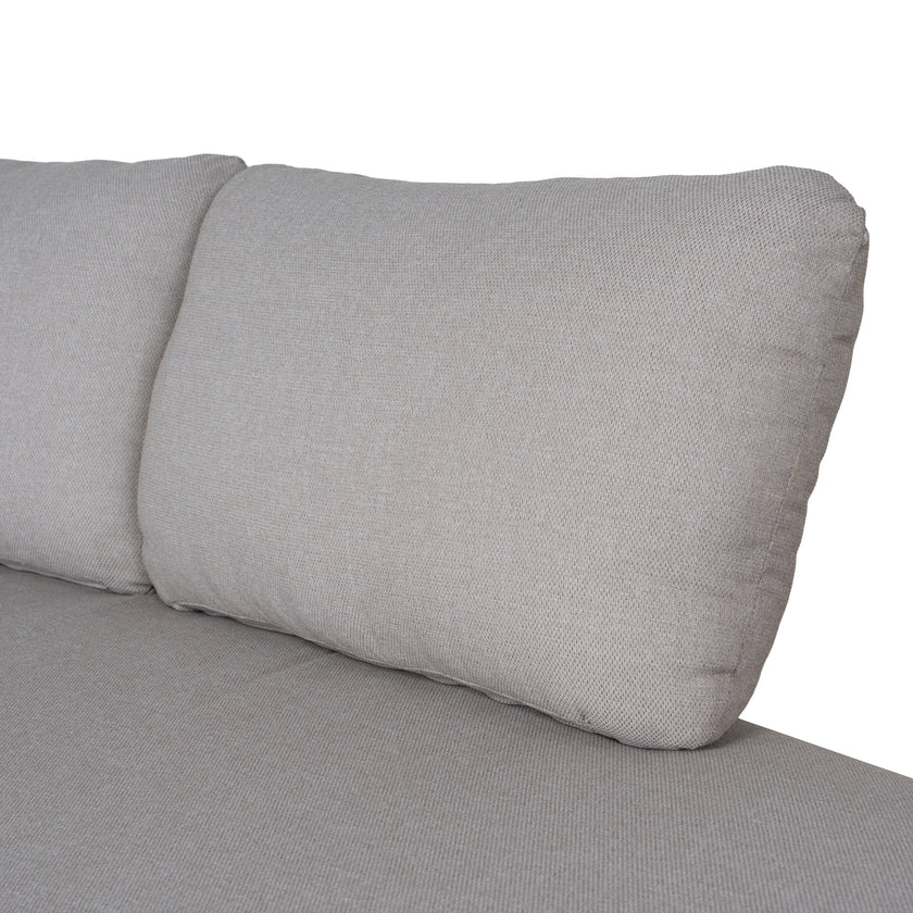 CLS12165-EM 2pcs Outdoor Corner Lounge Set - Light Brown