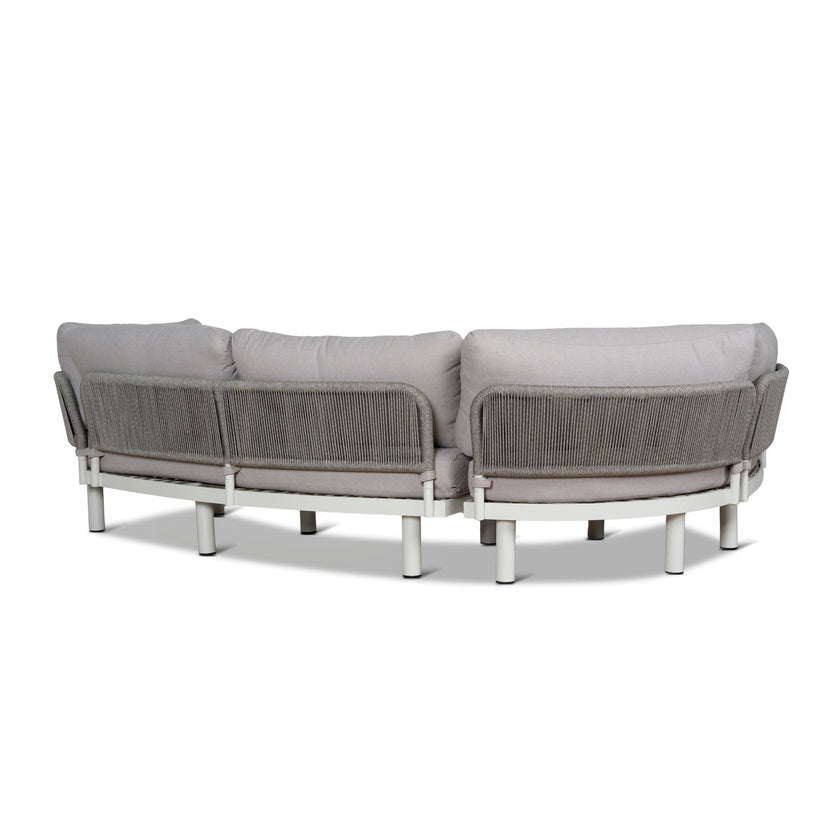 CLS12167-EM Outdoor Corner Sofa - Light Brown