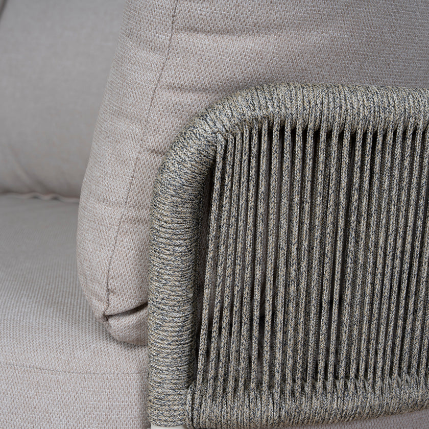 CLS12167-EM Outdoor Corner Sofa - Light Brown