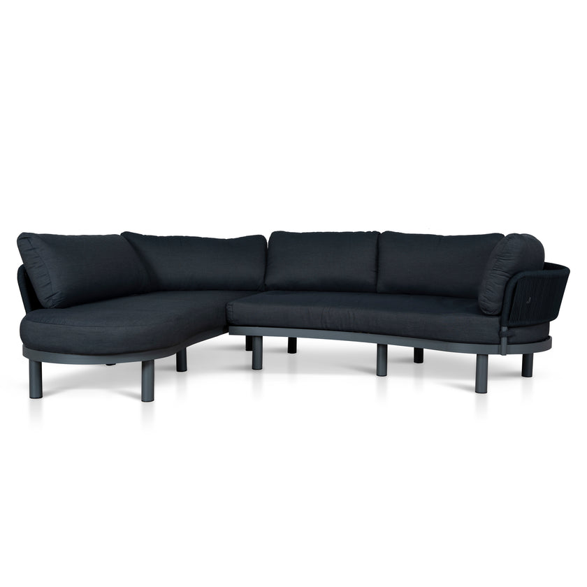 CLS12168-EM Outdoor Corner Sofa - Royal Dark Grey
