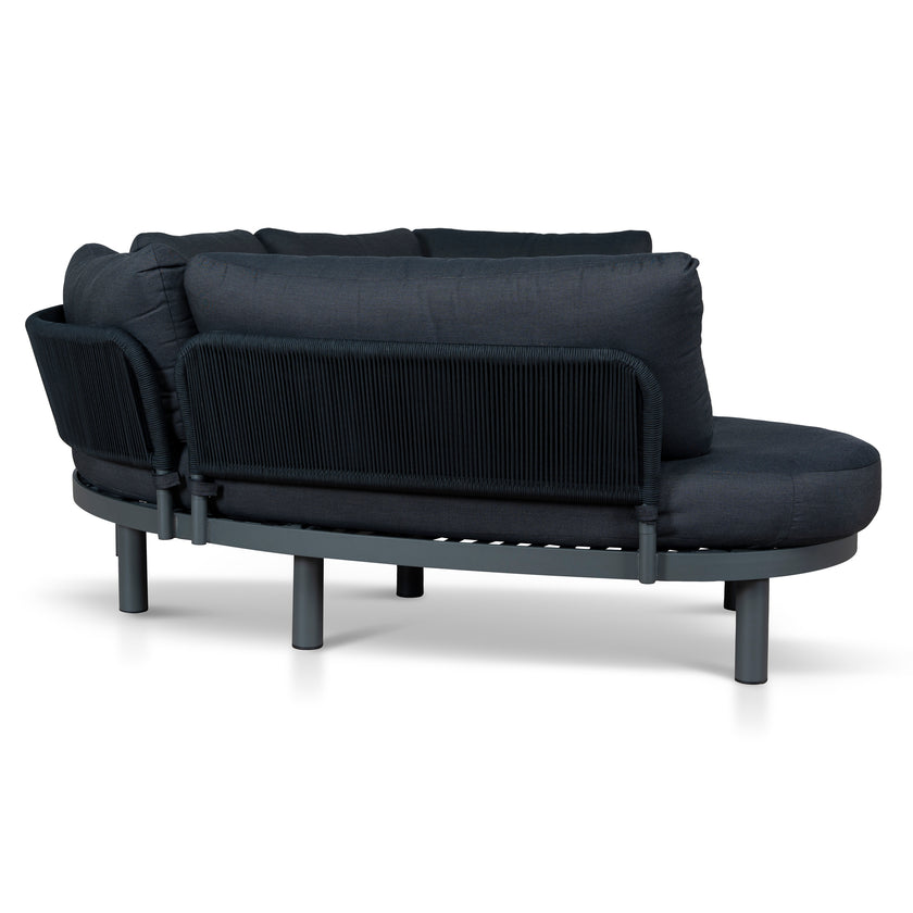 CLS12168-EM Outdoor Corner Sofa - Royal Dark Grey